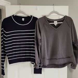 Knox Rose And H&M Stripe Tops